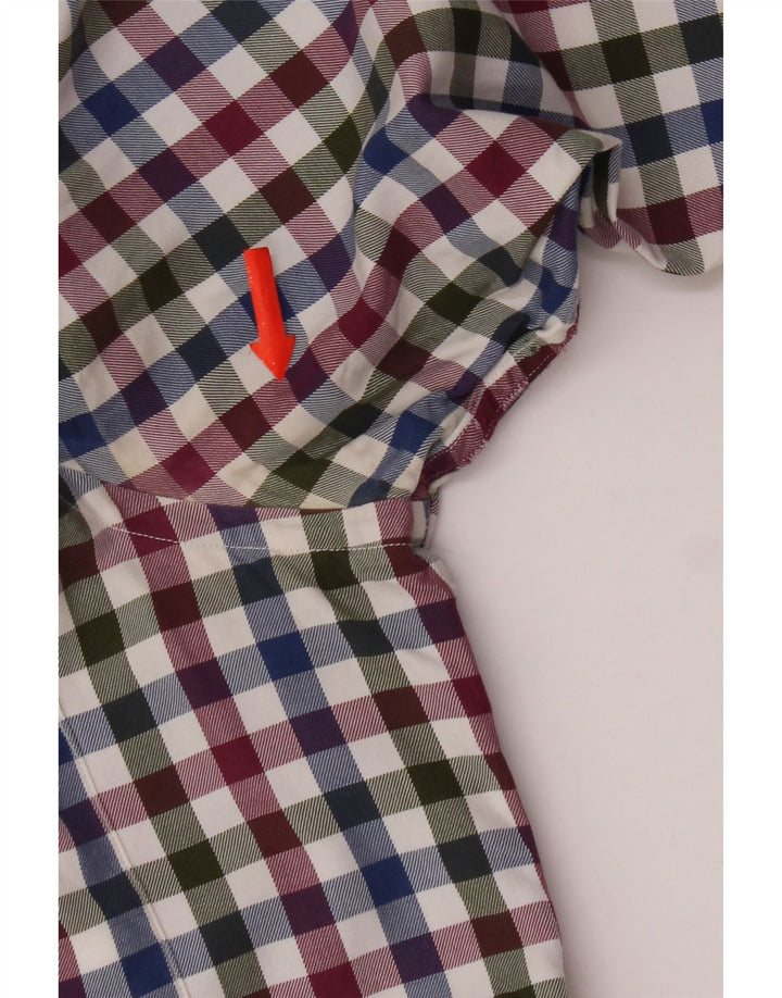 Camisa Massimo Dutti Hombre Mediana Vichy Multicolor