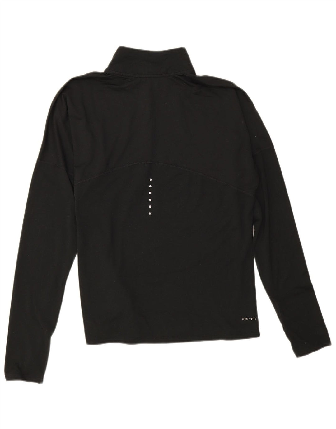 Nike Dri Fit - Chándal con cremallera y cuello para mujer, talla M, color negro