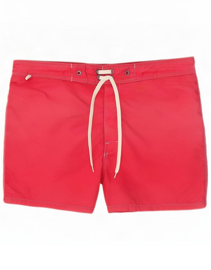 Sundek Shorts de baño para hombre rosa grande