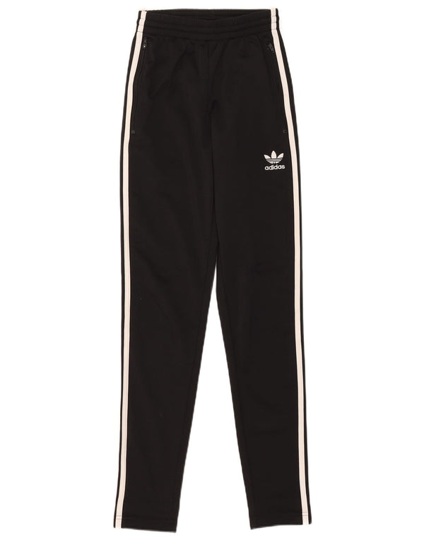 Adidas Pantalones de chándal para mujer UK 4 XS Negro Poliéster