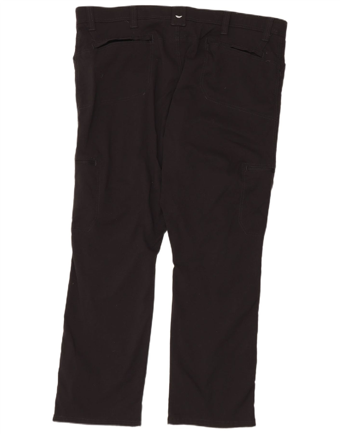 WRANGLER Pantalones cargo rectos para hombre W44 L32 Negro