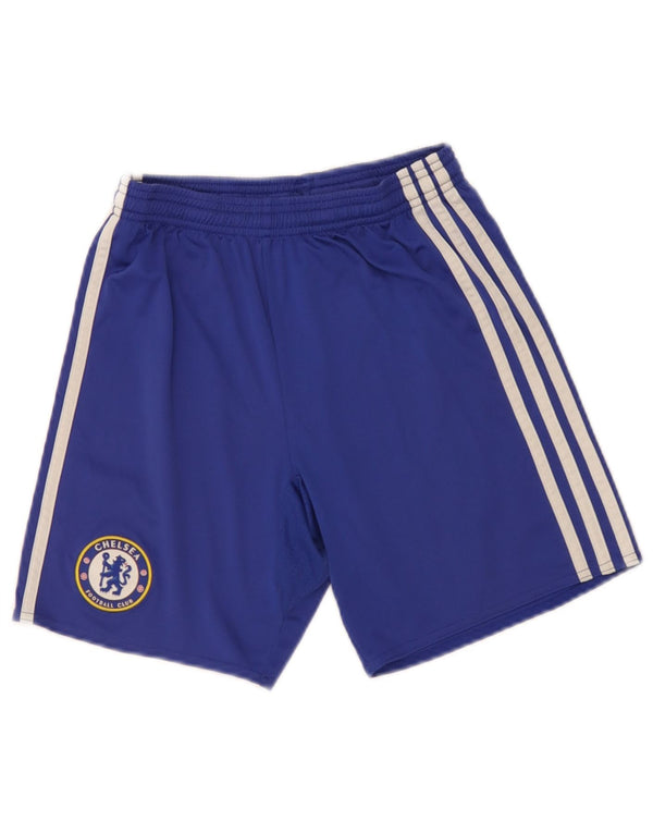 Adidas Boys Chelsea FC Graphic Sport Shorts 11-12 años Azul Poliéster
