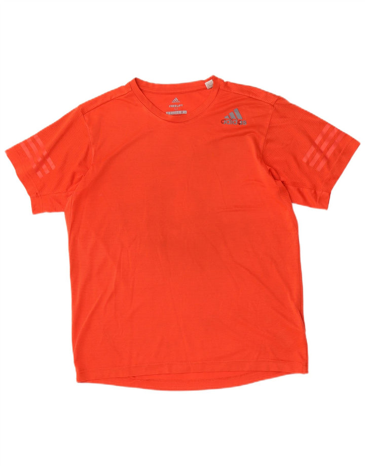 Adidas Hombre Climacool Camiseta Top Medio Rojo Poliéster