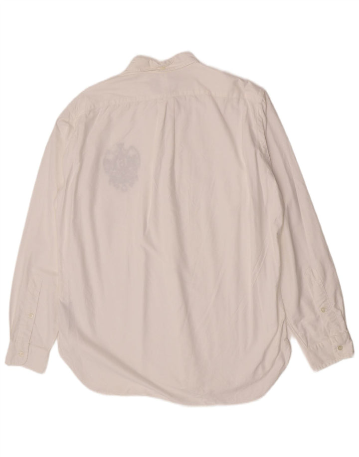 Polo Ralph Lauren Camisa tipo pulóver con gráfico para hombre Algodón blanco mediano