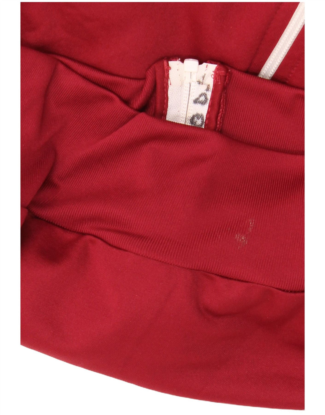 ERREA Suéter con capucha y cremallera para hombre Poliéster rojo grande