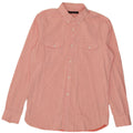 Camisa de hombre French Connection de algodón rosa medio
