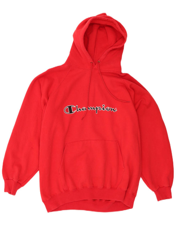 Champion Sudadera con capucha gráfica para hombre 2XL Algodón rojo