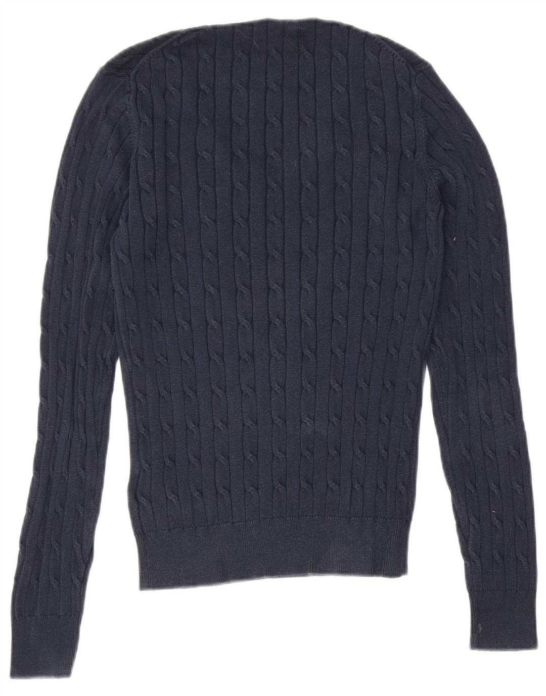 Gant Jersey con Cuello en V para Hombre Small Azul Marino Algodón