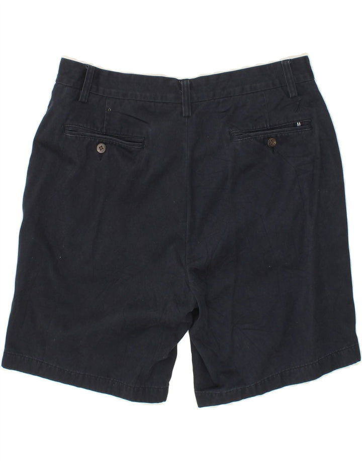 NAUTICA Mens Chino Shorts W33 Medium  Navy Blue Cotton Vintage Nautica and Second-Hand Nautica from Messina Hembry 