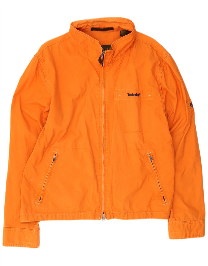 Timberland Chaqueta Bomber para Hombre Reino Unido 40 Grande Algodón Naranja