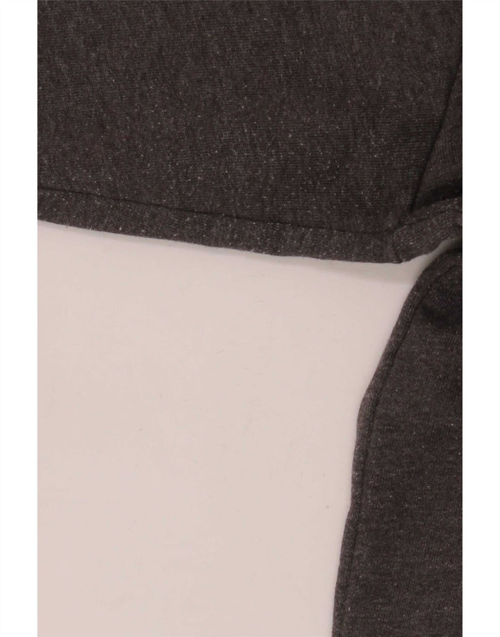Vans Hombre Sudadera Con Capucha Gráfica Jersey Pequeño Gris Algodón