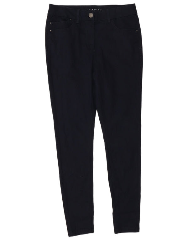 Marks & Spencer Jeans Jegging para Mujer UK 14 Medium W30 L30 Azul Marino Algodón