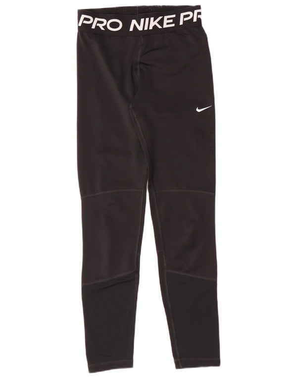Leggings NIKE Dri Fit para niña 13-14 años XL Negro Poliéster