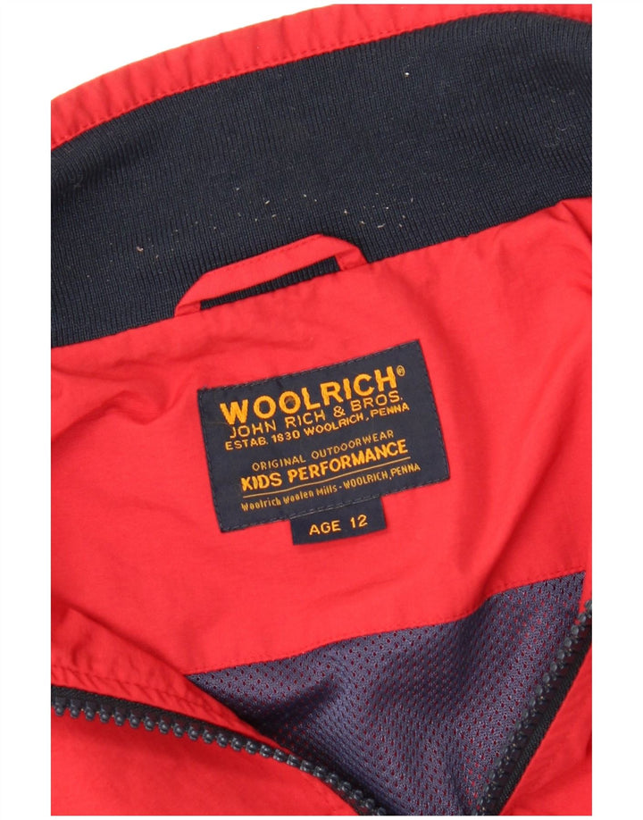 Woolrich Cazadora bomber para niño 11-12 años Rojo