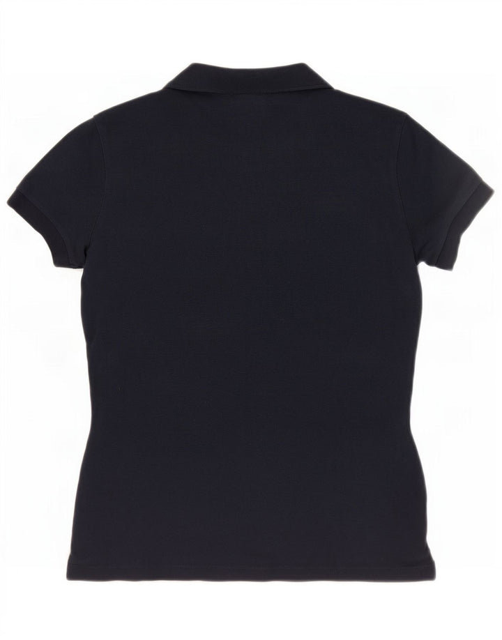 Polo Lacoste para mujer talla 38 mediano algodón azul marino