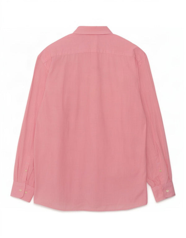 Camisa Stefanel Hombre Vichy Rosa Medio