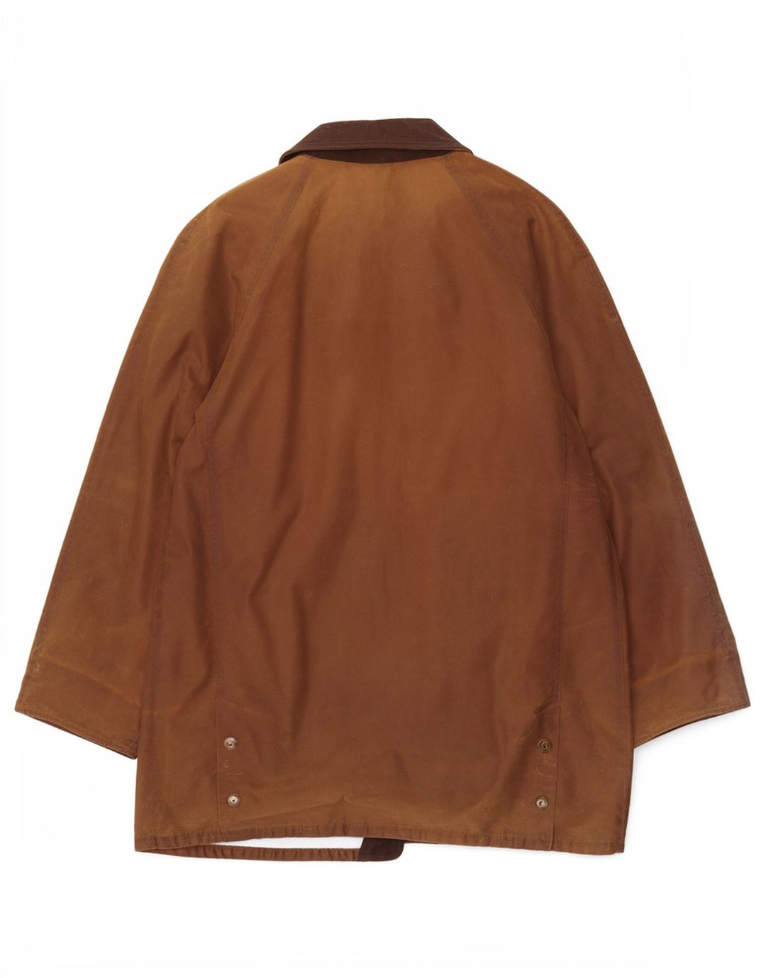 Michael Mortell Chaqueta de algodón encerado para hombre UK 40 Grande Algodón marrón