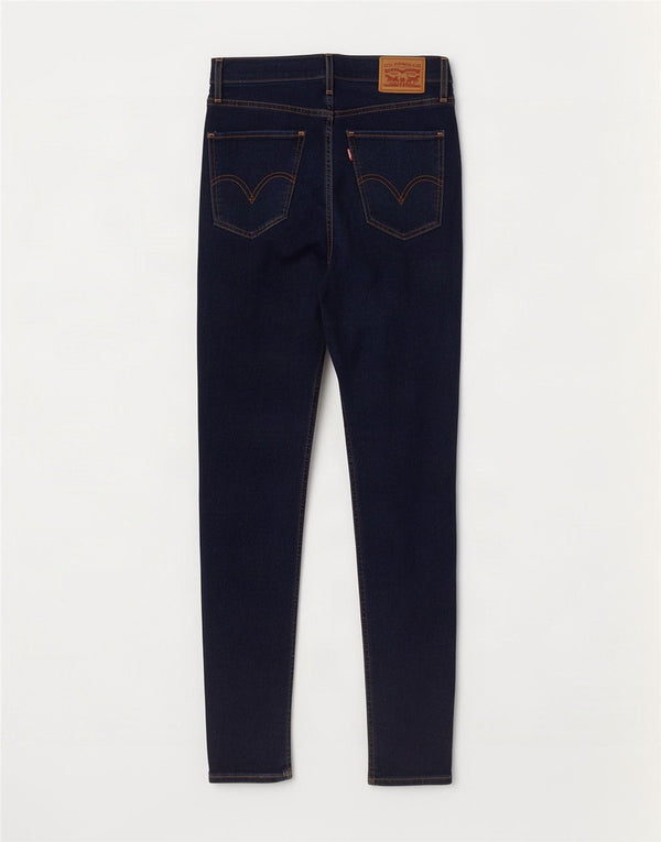 Vaqueros Levi's Mile High Super Skinny para mujer W27 L32 Algodón azul