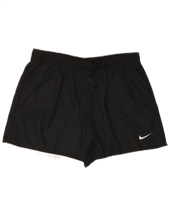 Nike Pantalones cortos deportivos Dri Fit para hombre, talla mediana, negro