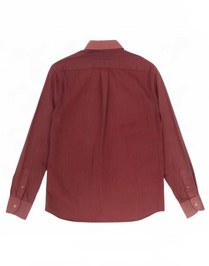 Camisa Harmont & Blaine Hombre Algodón Burdeos Medio