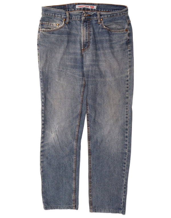 Carrera Mens 700 Regular Slim Jeans IT 48 Medio W33 L30 Algodón Azul