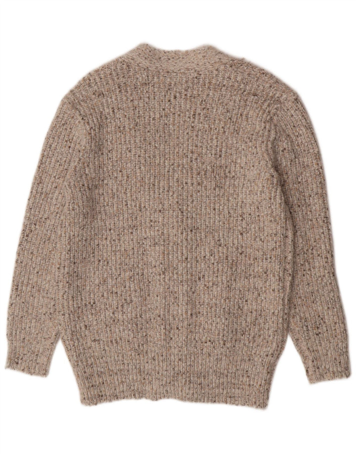 Marks & Spencer Suéter tipo cárdigan para mujer Reino Unido 44 Medio beige moteado