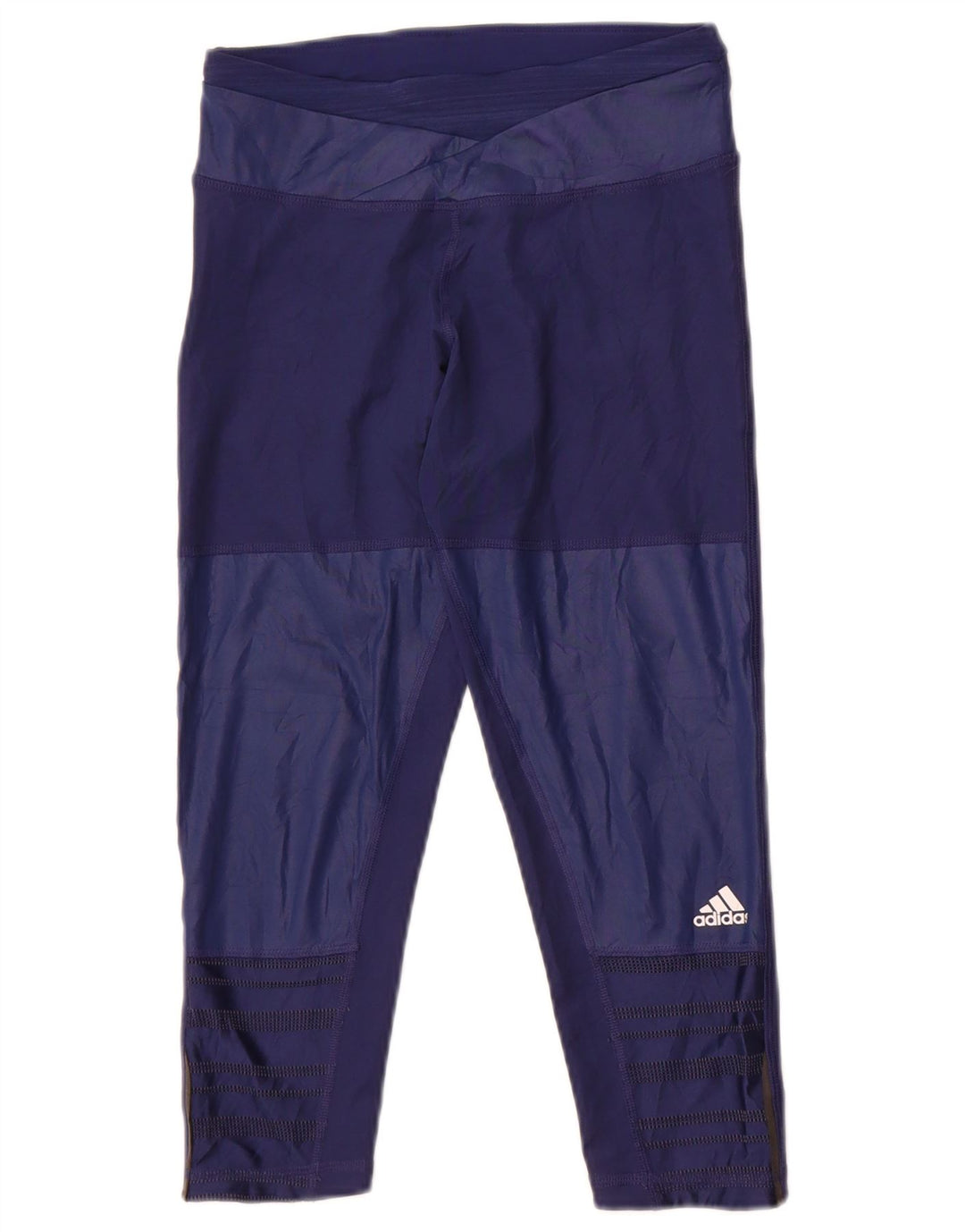 Adidas Climacool Capri Leggings para mujer UK 4 XS Azul marino Poliéster
