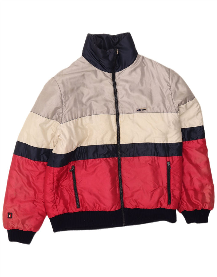 Ellesse Chaqueta reversible para hombre IT 54 2XL Azul marino