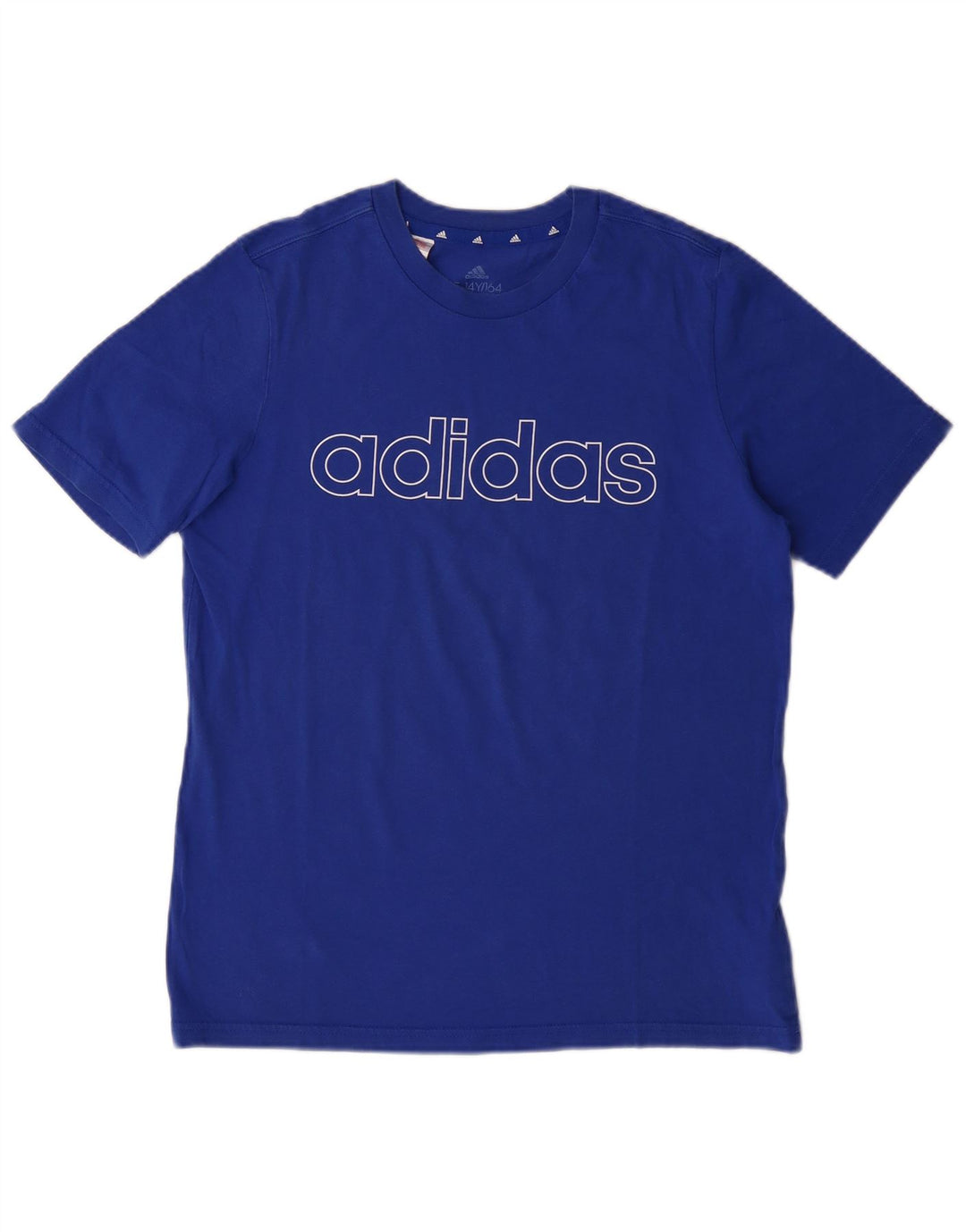 ADIDAS Camiseta Niño Graphic Top 13-14 Años Azul Algodón