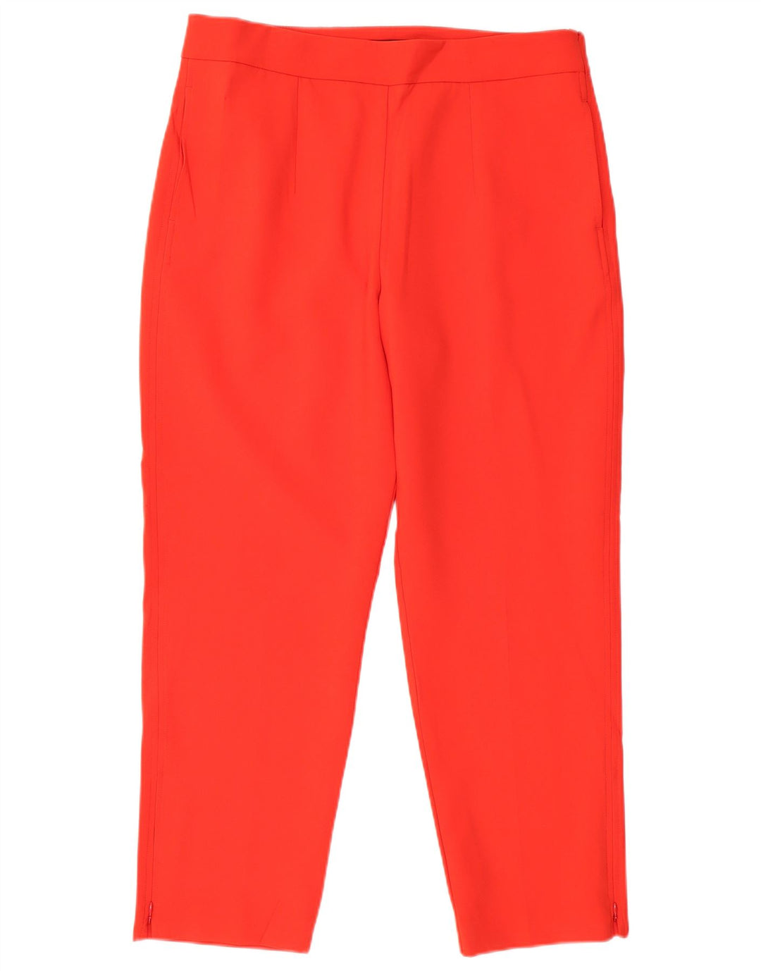 MARKS & SPENCER Pantalones chinos cónicos para mujer UK 18 XL W34 L28 Naranja