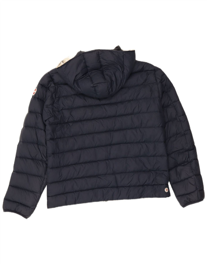 Colmar Chaqueta acolchada con capucha para hombre IT 52 Large Azul marino