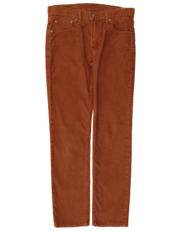 Levi's Mens 511 Slim Pana Pantalones W30 L30 Algodón Marrón