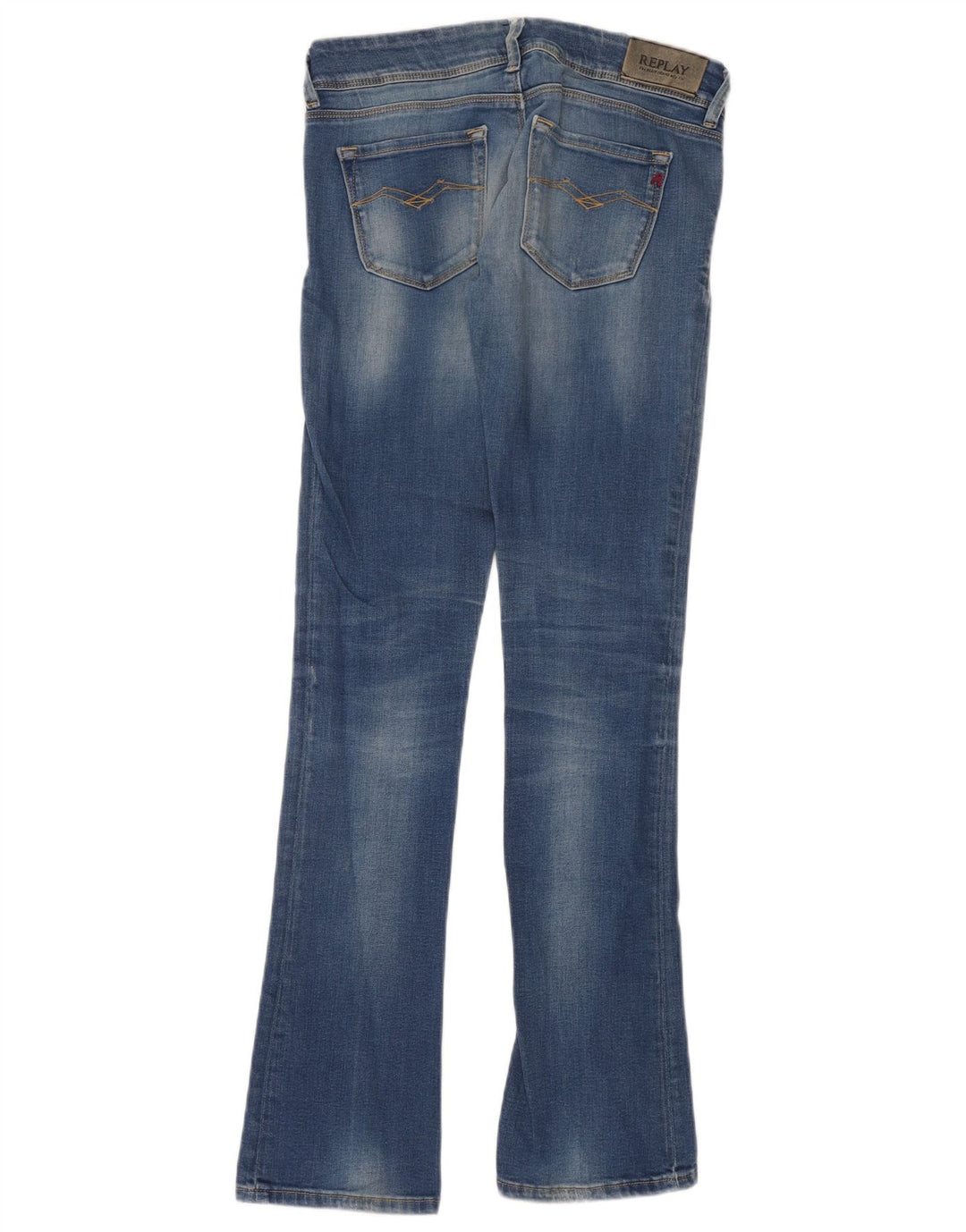 Vaqueros ajustados con corte tipo bota para mujer Replay W25 L32 Azul