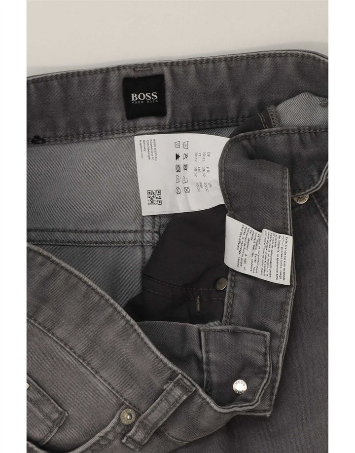 Vaqueros Hugo Boss Hombre Slim W30 L32 Algodón Gris