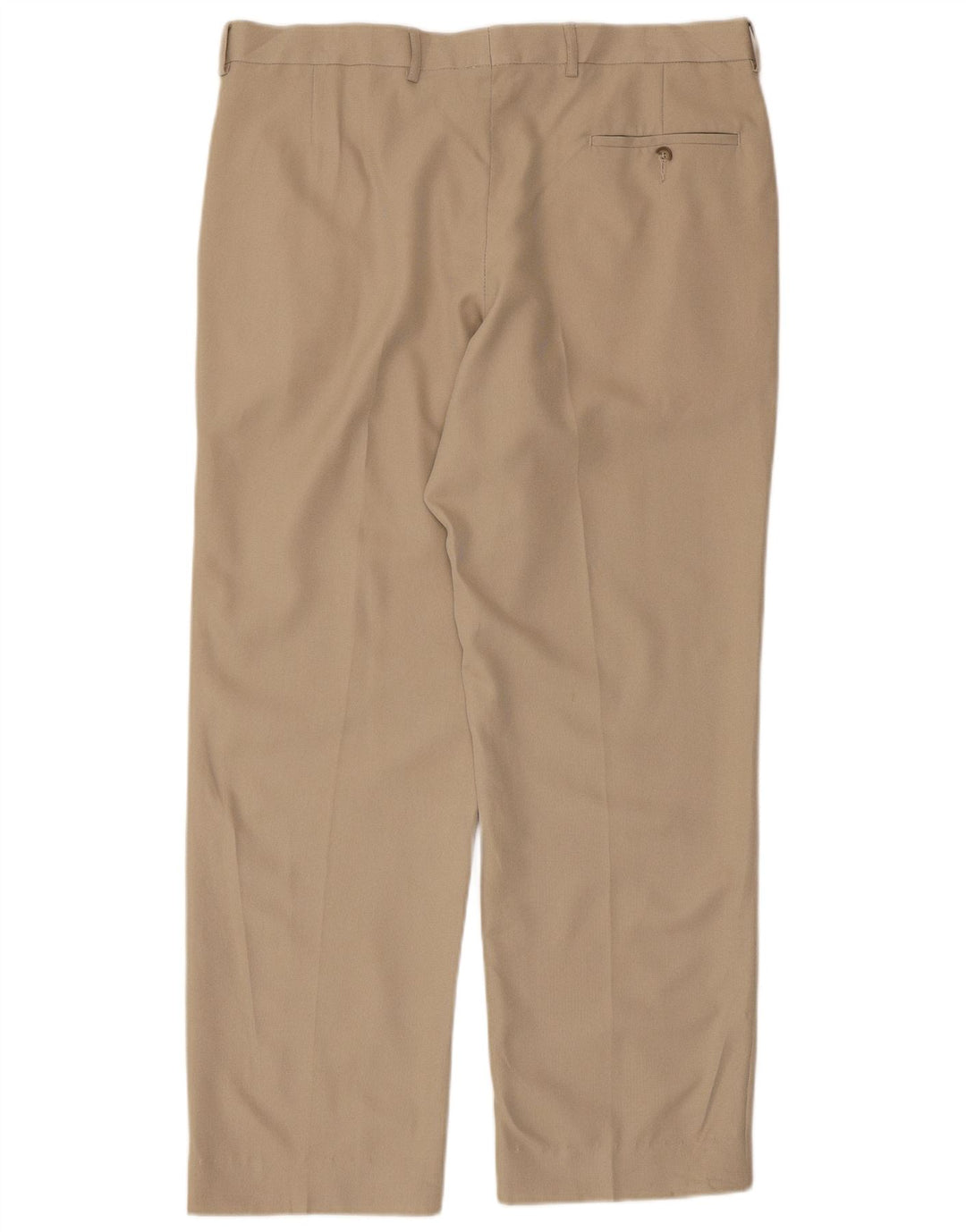 Marks & Spencer Pantalones de traje rectos para hombre W34 L31 Beige