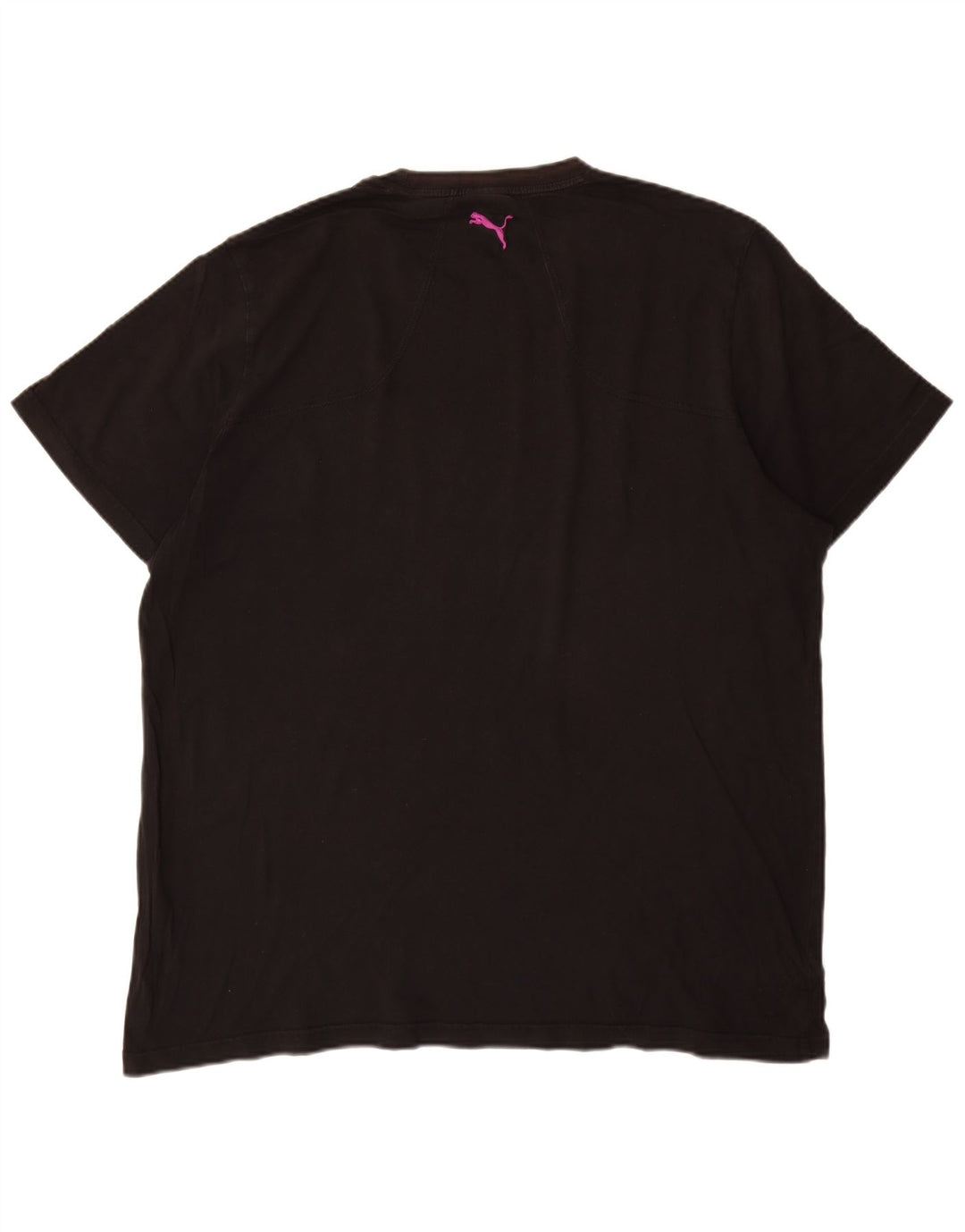 Puma Camiseta gráfica para hombre Top 2XL Negro