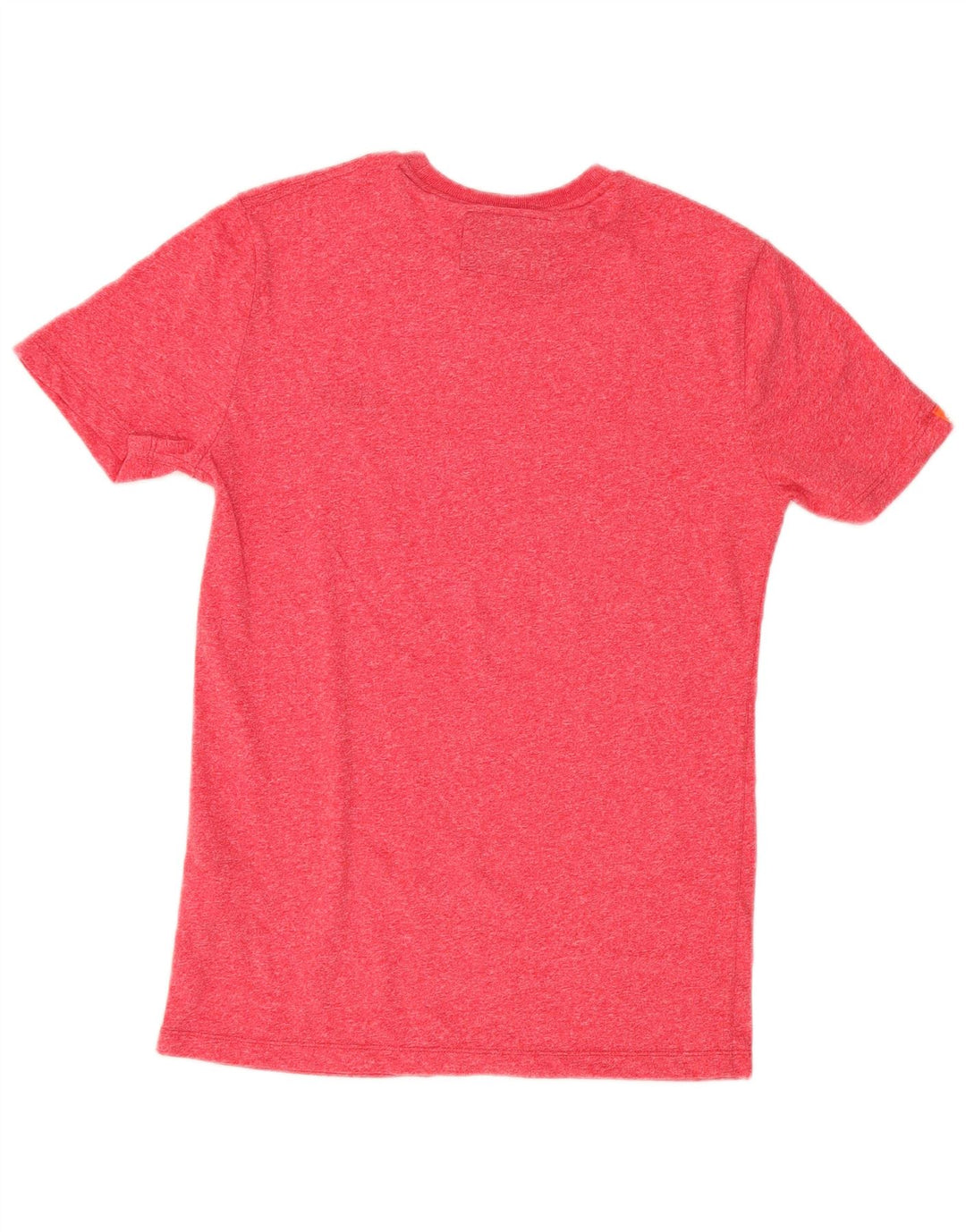 Superdry Hombre Camiseta Top Small Rojo Algodón