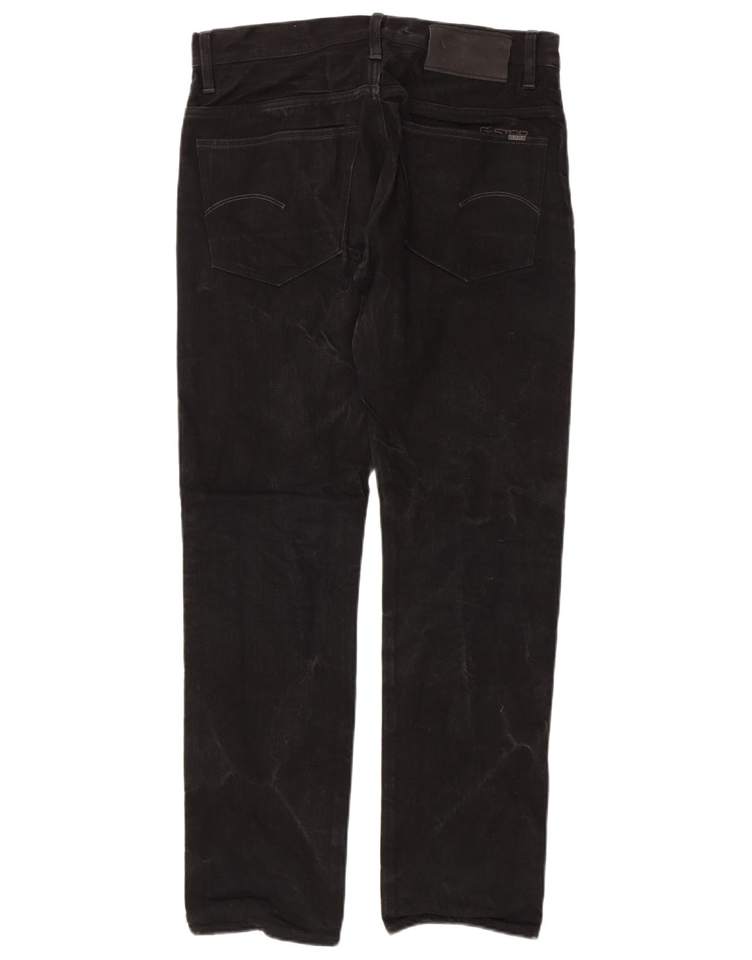 Vaqueros rectos para hombre G-Star W33 L32 Algodón negro