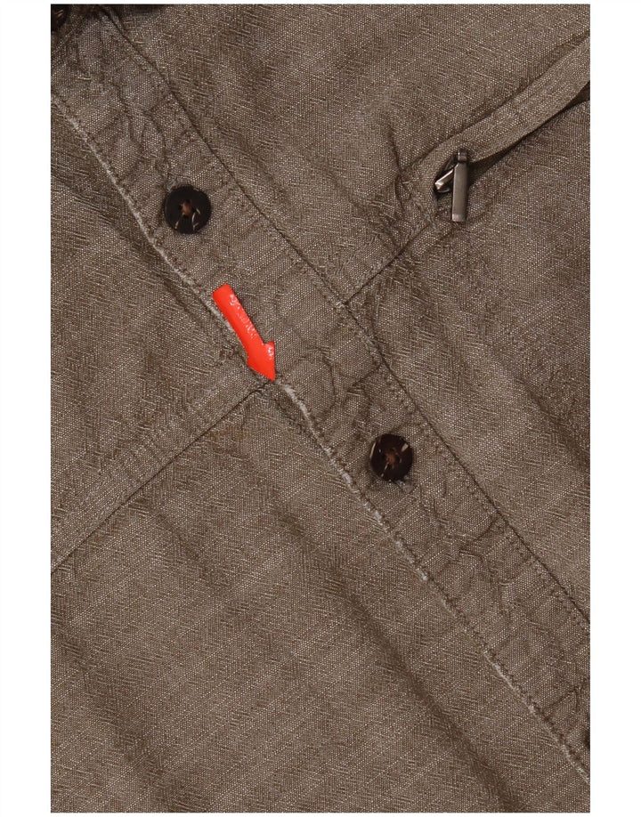 Camisa para hombre Mountain Warehouse 2XL Algodón gris
