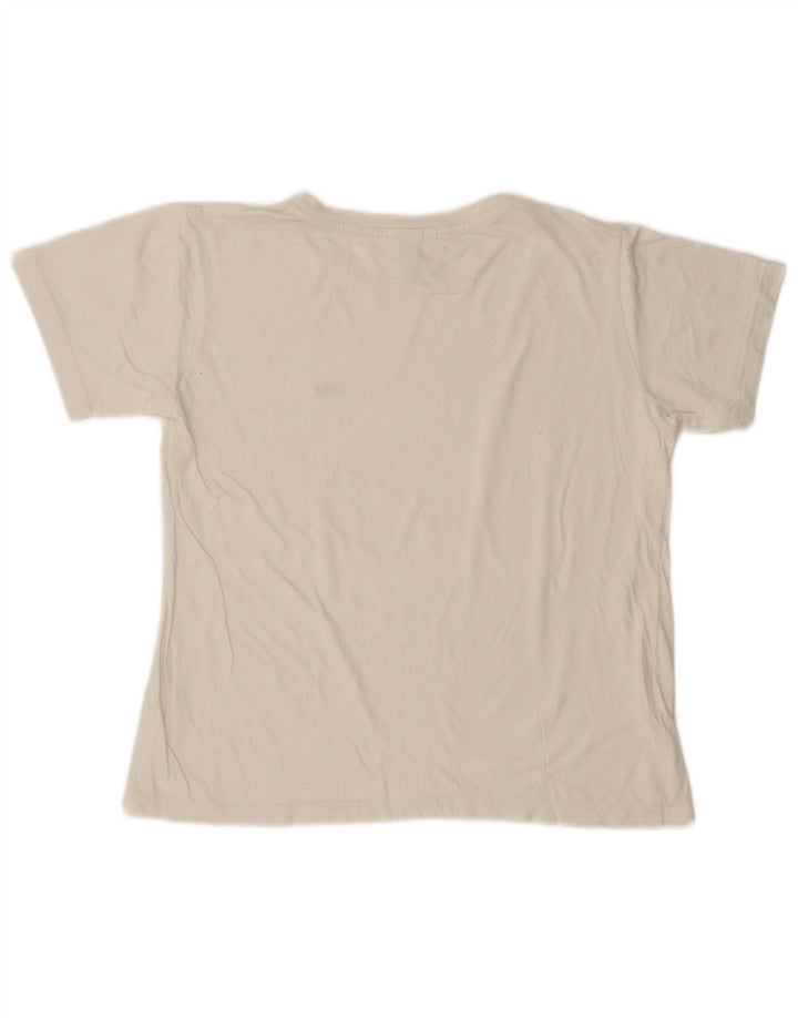 Lacoste Camiseta Niño Top 11-12 Años Blanco Algodón