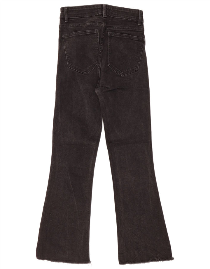 ZARA Vaqueros Bootcut Mujer EU 34 2XS W24 L26 Negro