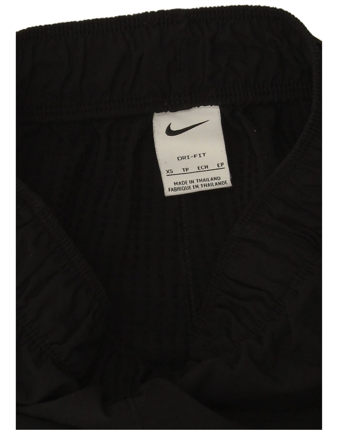 Nike Mujer Chándal Pantalones Joggers UK 4 XS Negro Poliéster