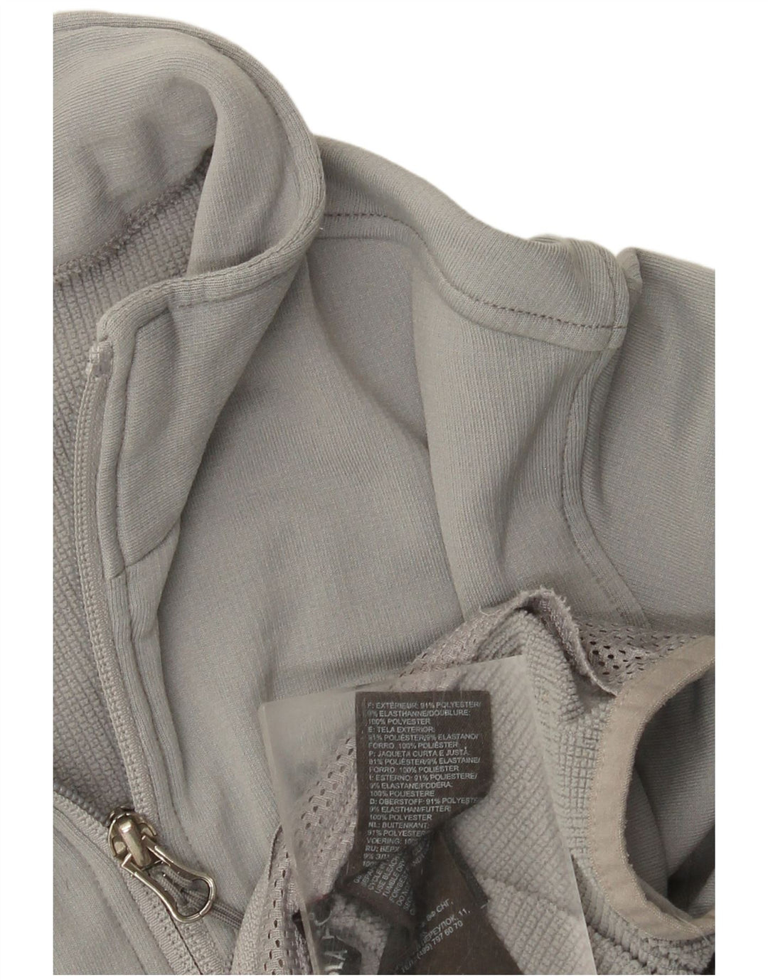 The North Face Chaqueta de chándal para mujer UK 40 Poliéster gris medio