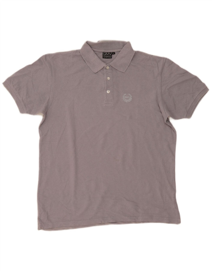 Gianmarco Venturi Polo para hombre grande gris