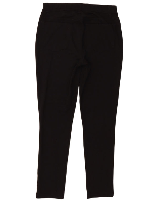 Lee Womens Riders Skinny Casual Pantalones Medianos W30 L28 Poliéster Negro