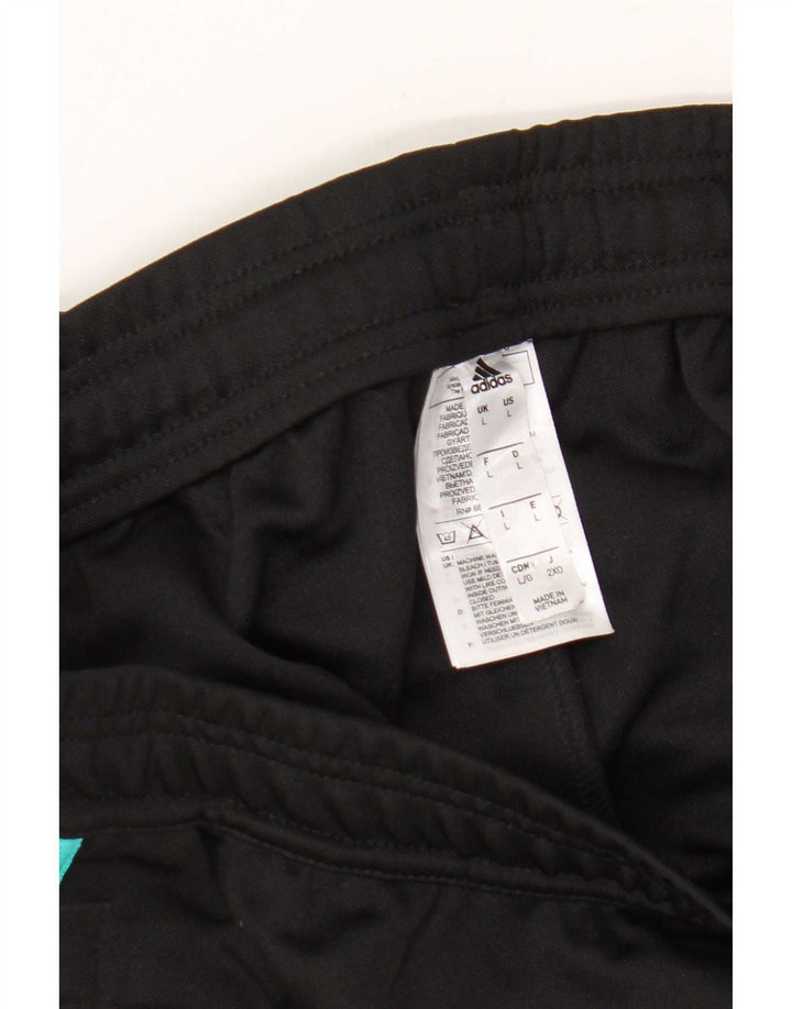Pantalón De Chándal Adidas Hombre Grande Negro Poliéster