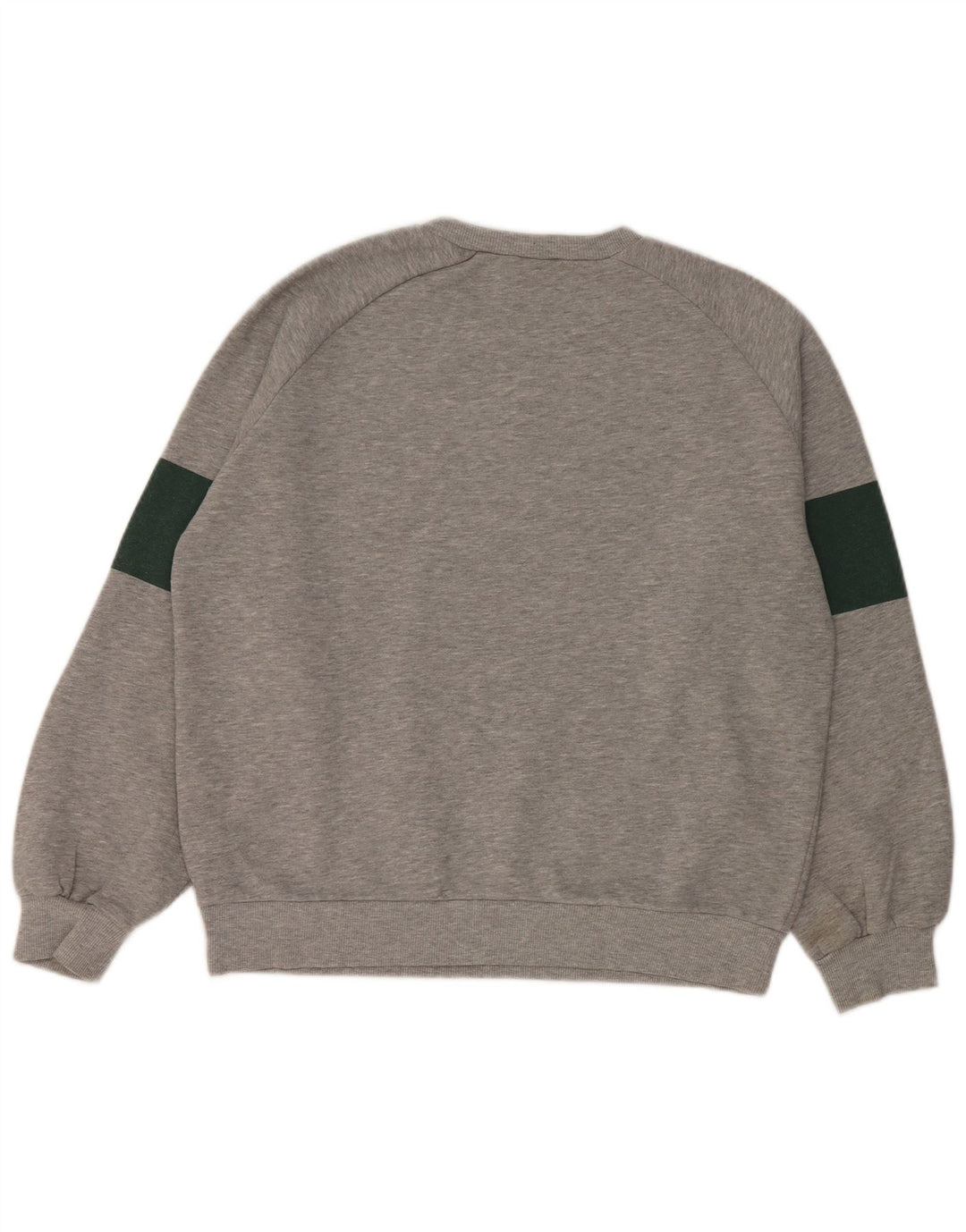 Zara Mujer Sudadera Gráfica Jumper UK 44 Poliéster Gris Medio