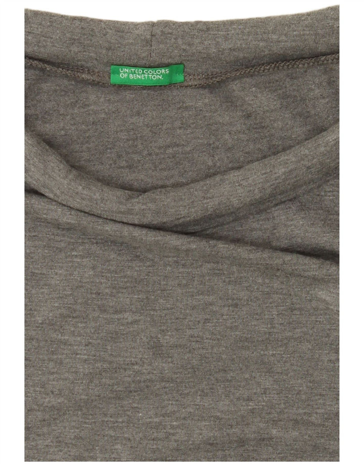 BENETTON Womens Bubble Dress UK 10 Small Grey
