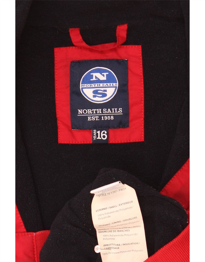 North Sails Cazadora Bomber Niño 15-16 Años Rojo Poliéster