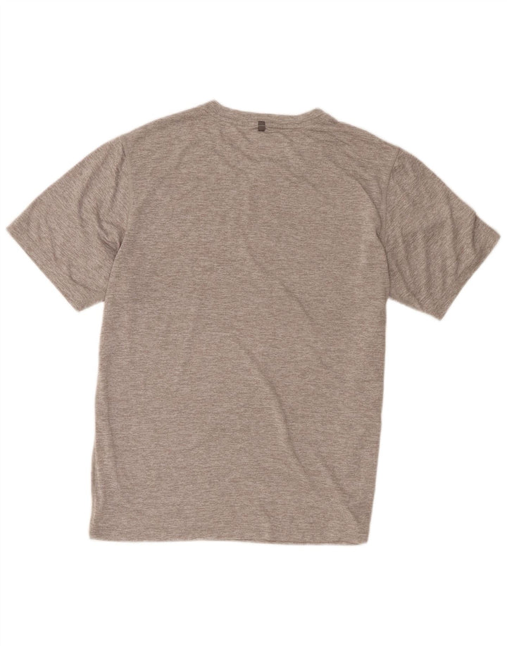 Camiseta New Balance Hombre Top Gris Medio Poliéster